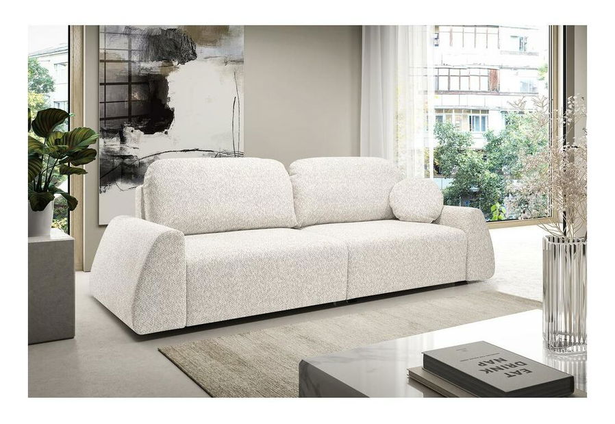 Háromszemélyes kanapé Paloma I (világos bézs) 