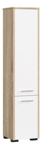 Dulap de baie Farid TYP4 (Stejar sonoma + Alb)