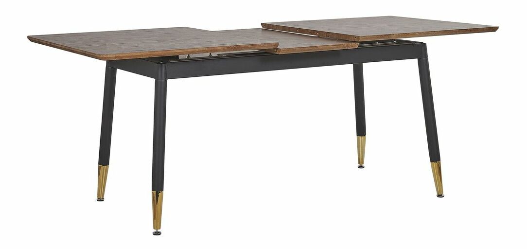 Blagovaonski stol CALNARA (tamno drvo) (za 6 do 8 osoba)