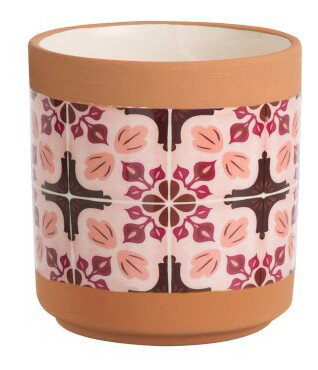 Kvetináč Jolipa Stojací Wild Cherry (17x17x17cm) (Ružová)