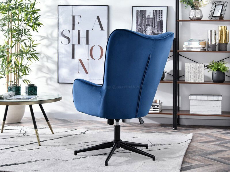 Fotel Truni (tengeri + fekete)