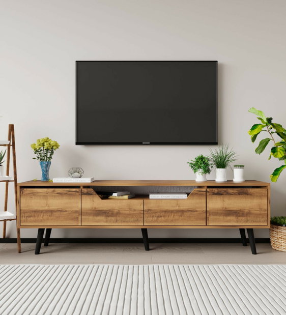 TV stolík/skrinka Remius (orech)