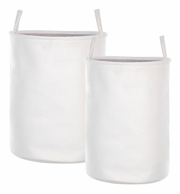 Set 2 košare za pohranu Ailun (bijela)