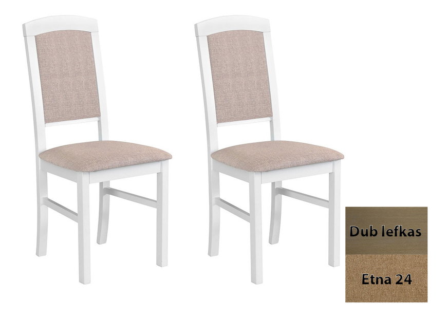 Scaun de sufragerie Zefir III (negru + maro) *resigilat