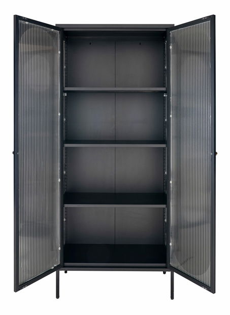 Vitrína Adana 1 (čierna)