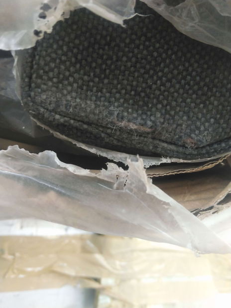 Pohovka trojsedačka Wendell (svetlohnedá) (s taburetkami) *bazár