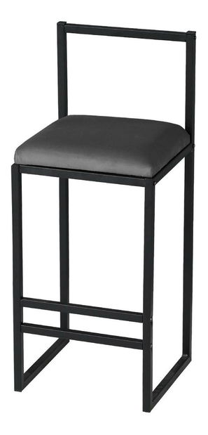 Set de sufragerie – Nathaniel (gri + negru + nuc) *resigilat