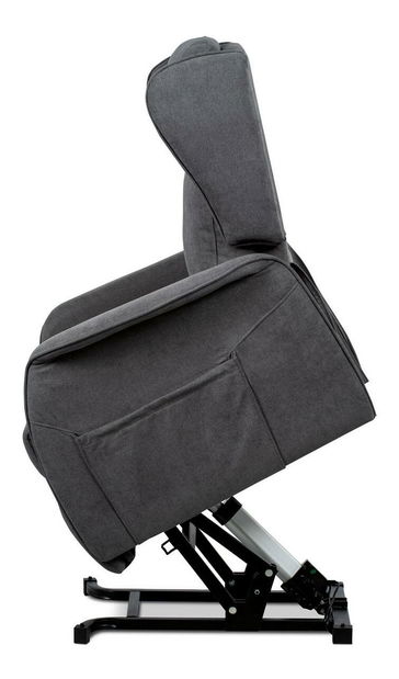 Podesiva fotelja Toman (siva)