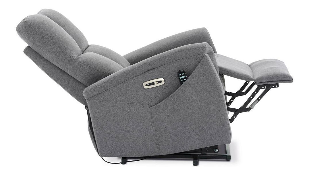 Polohovacie kreslo Tesalureza (sivá)