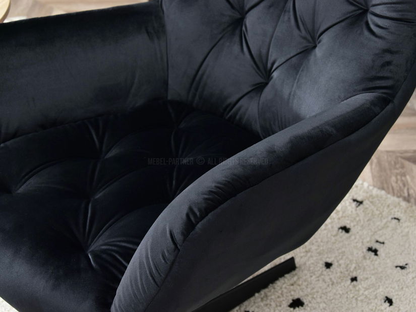 Fotel Aaron (fekete)