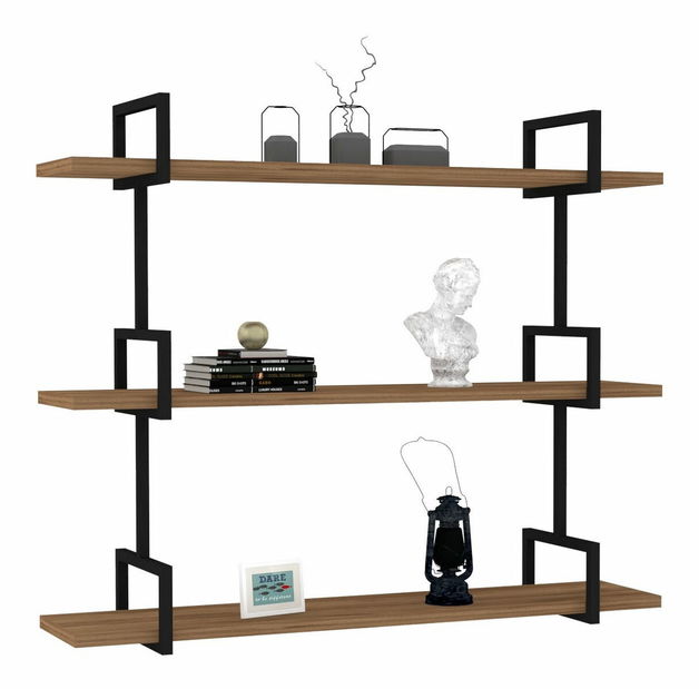 Nástenná polica Urally (orech)