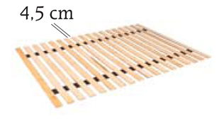 Latkový rošt 200x160 cm Modern WKL 160-01 ROL