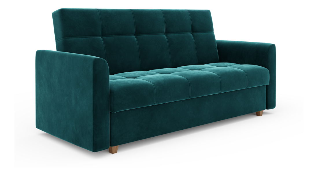 Kétszemélyes kanapé Luna (smaragd)