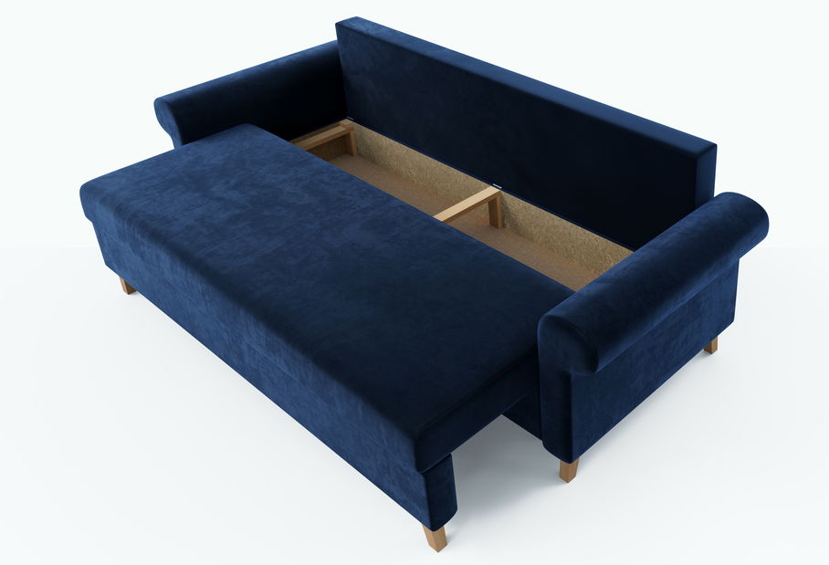 Pohovka trojsedačka Ostrol 2 (modrá)