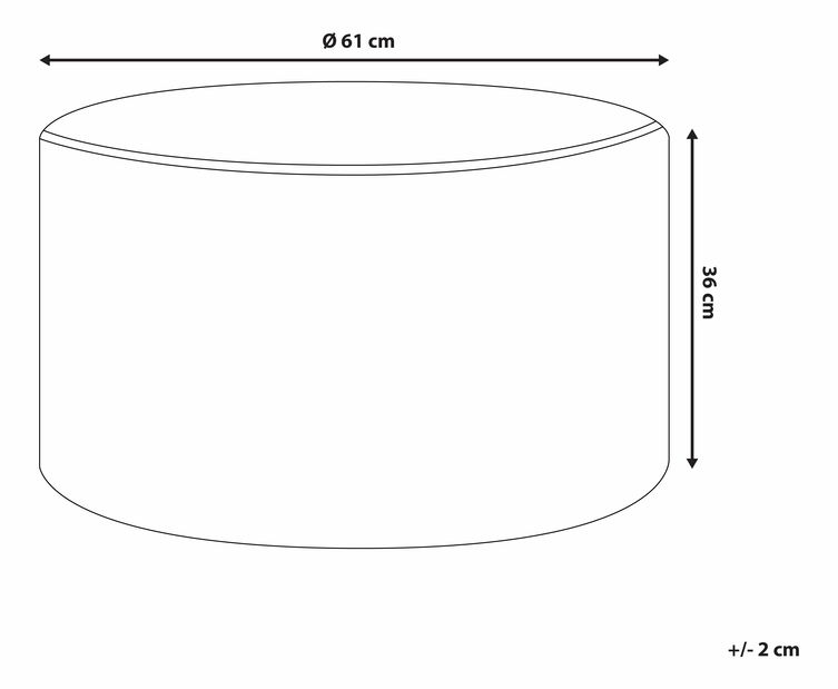 Taburetka Mannum (ružová)