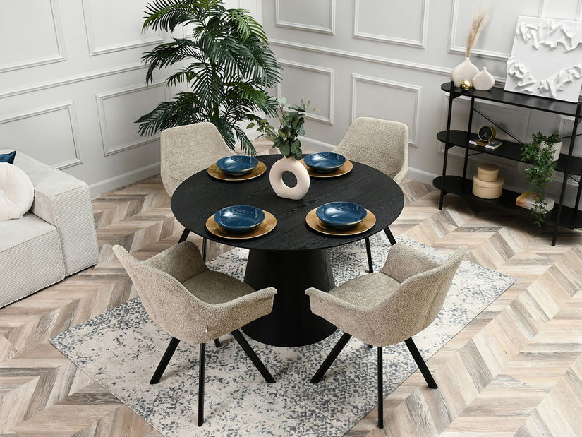 Szék Mirabell (bézs + fekete)