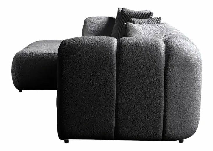 Rohová sedačka Nline (sivá) (L)