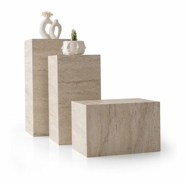 Virágtartó Ciklelik (travertin)