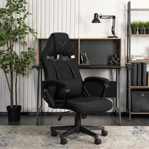 Fotoliu gaming Verdiblanco (negru) 