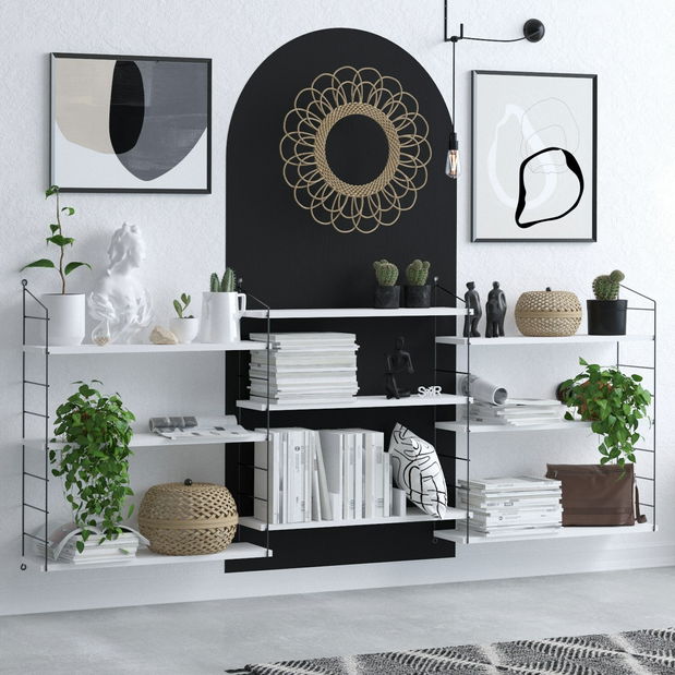 Raft Buba (alb + negru)