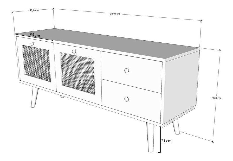 Masă TV/Dulap Patta