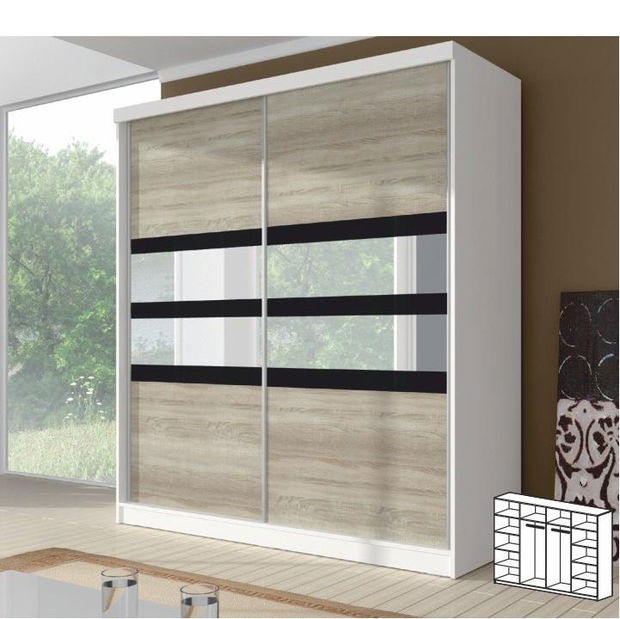 Šatníková skriňa Muriel 10 233