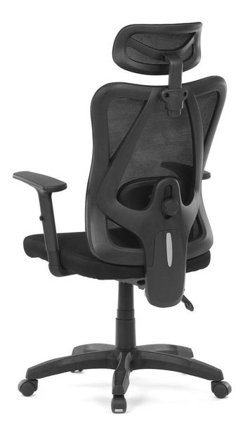 Fotoliu birou Kalisz (negru)