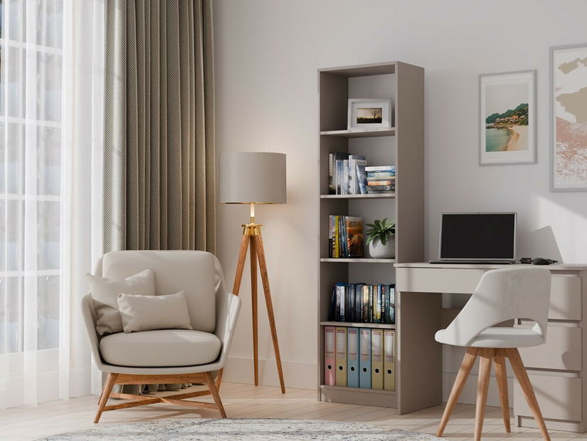 Regál Refarencios 5 (svetlohnedá)