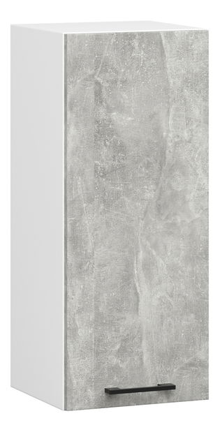 Dulap de bucătărie superior Organo W 30 (alb + beton)