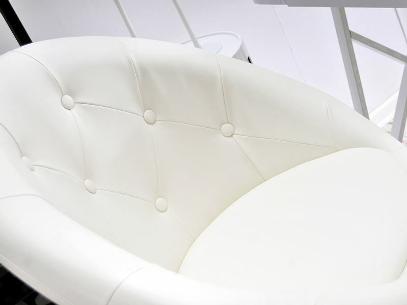 Fotoliu – Mebel partner – Lush 3 (alb + negru) *lichidare stoc