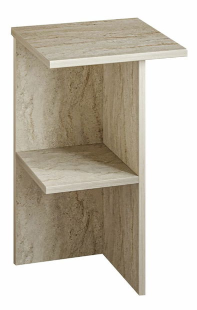 Éjjeliszekrény Lanay (travertin)