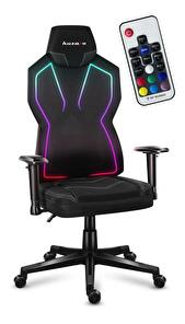 Fotoliu gaming Cruiser 6.2 (negru + multicolor) (cu iluminat LED)