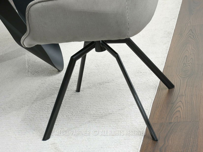 Scaun Liam (gri + negru)