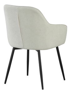 Dizajnerska fotelja Vajo (krem)