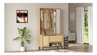 Előszoba fal Otto 11 (dió + tölgy)