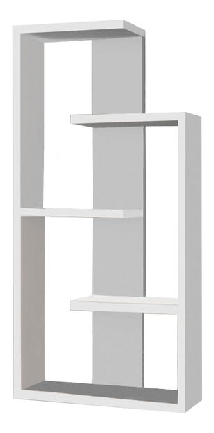 Regál Edris D 256 biela