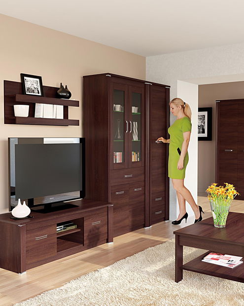 Komoda Oliwier 26 sonoma tmavá