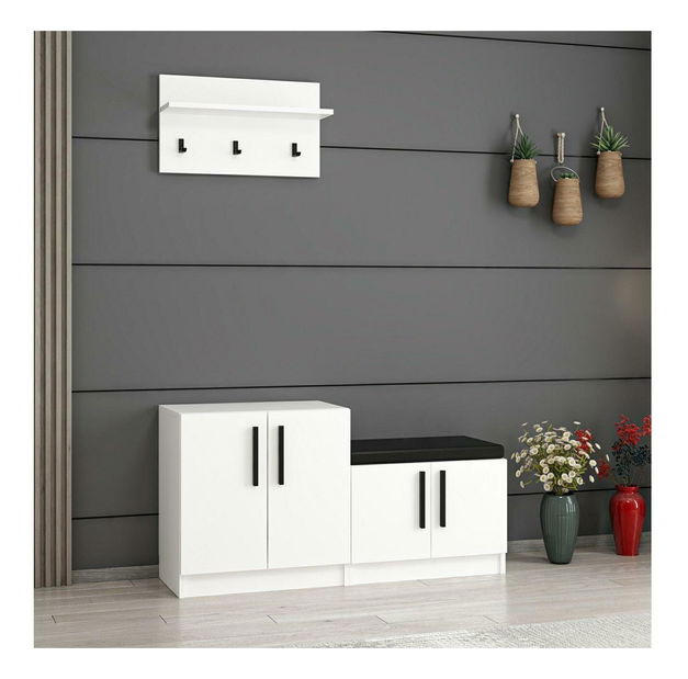 Predsieňová zostava Nemake 20 (biela) 