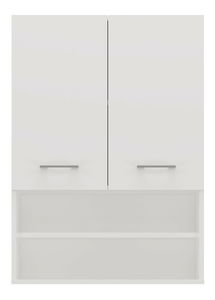 Závesná kúpelňová skrinka Perdieron 1 (biela)