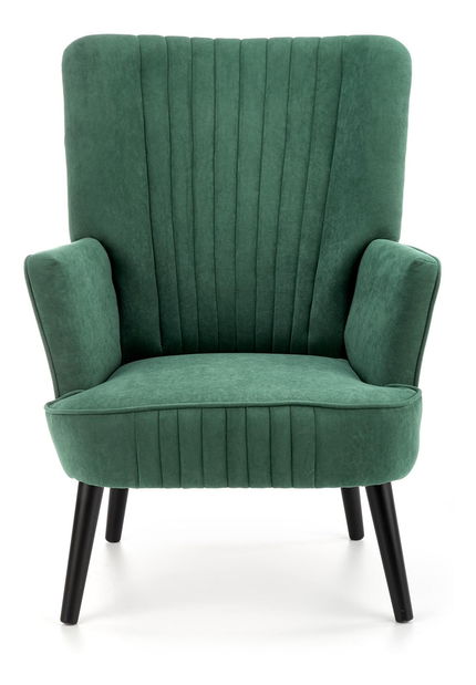 Fotoliu Dagol (Verde închis + wenge)