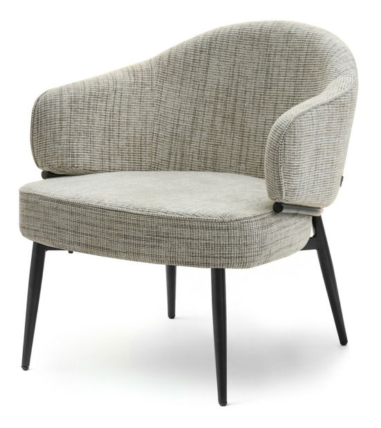 Fotel Alfredo (bézs + fekete)