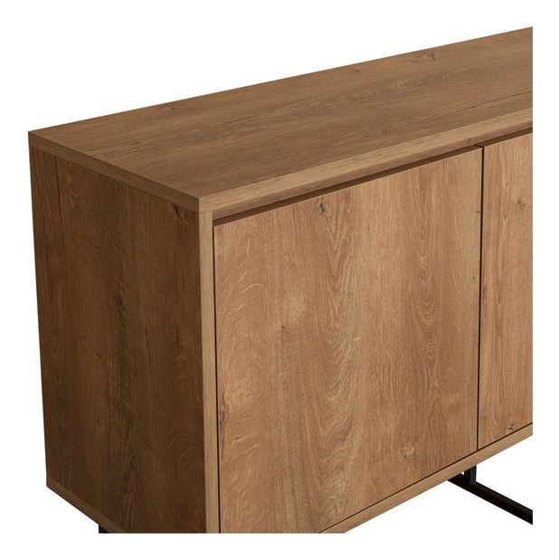 Set mobilier living Laxi 15 (nuc + negru)