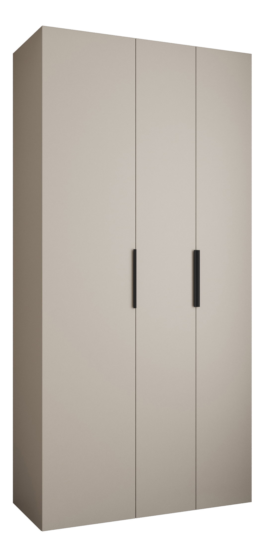 Ruhásszekrény 120 cm Carmela 40-4 (kasmír + fekete)