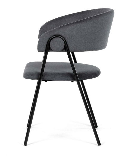 Scaun sufragerie Detractores (gri)