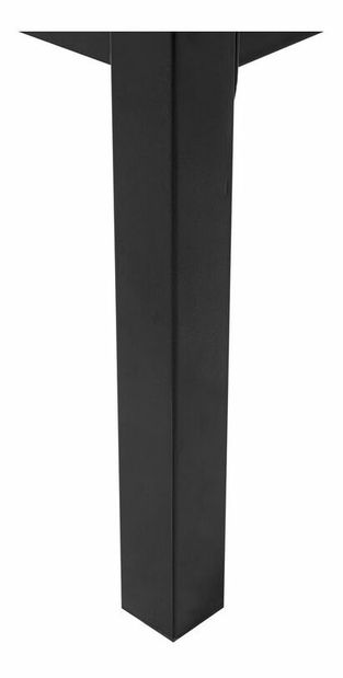 Manželská posteľ 160 cm CONNET (s roštom) (čierna)