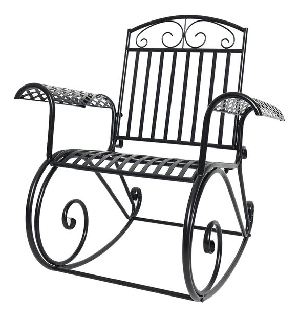 Kerti hintafotel Flamanda (fekete)