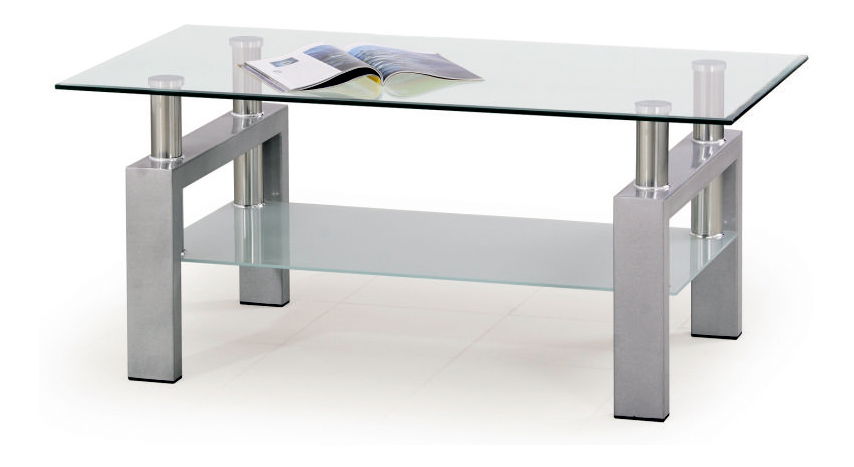Konferenčný stolík Diana silver