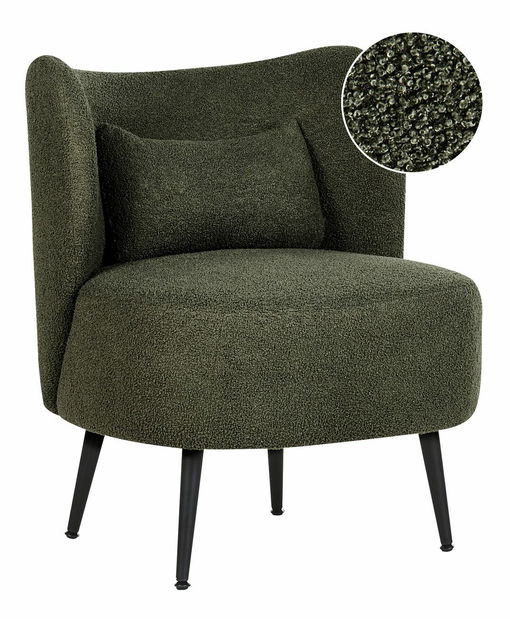 Kreslo Otsie (tmavozelená)