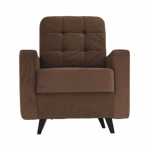 Relaxačné kreslo Merina (hnedá + wenge)