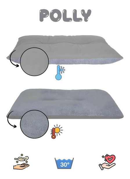 Peliešok pre domáce zviera Polie (sivá)